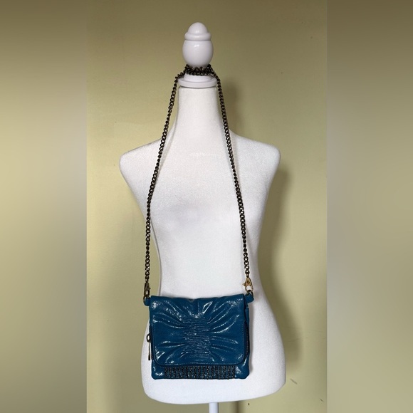 MATT & NAT Teal Crossbody Bag - Picture 1 of 9